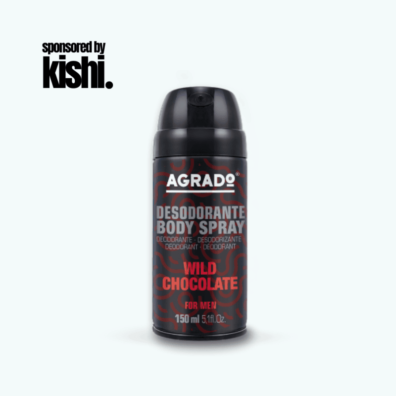 AGRADO Wild Chocolate Body Spray Deodorant - 150ML