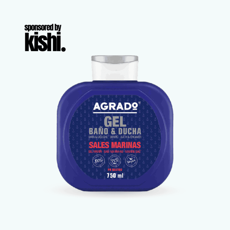 AGRADO Marine Salts Bath and Shower Gel - 750ML